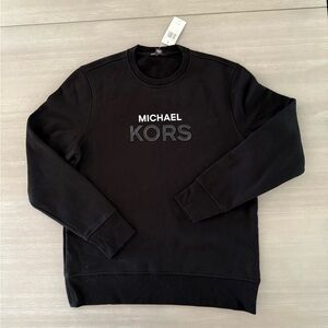 Michael Kors Men's Black Crewneck Sweater NET Size L